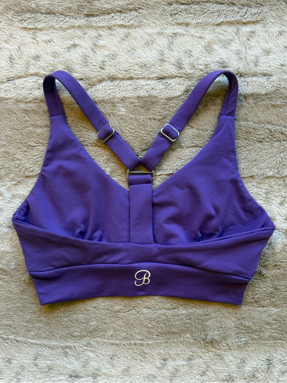 Bombshell Sportswear Sweetheart Sports Bra Purple